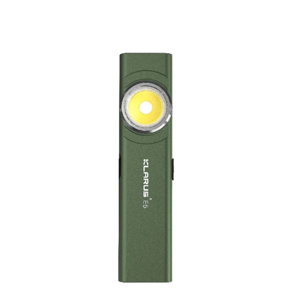 Klarus E5 Kompakte Dual Light EDC Magnet-Taschenlampe