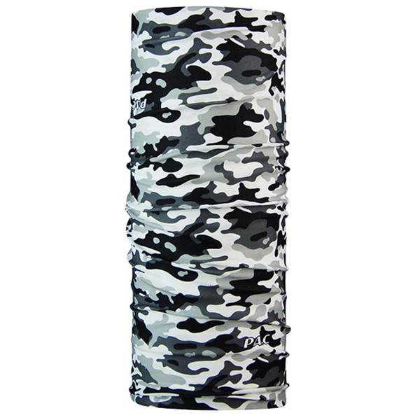 P.A.C. Multifunktionstuch Halstuch Camouflage schwarz/weiß