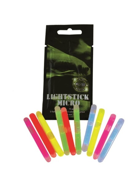 MIL-TEC Micro Leuchtstab Knicklicht (Fischer) 10 St.