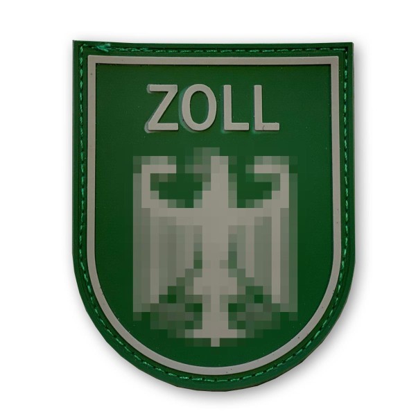 MRBS Rubber Ärmelabzeichen - Zoll 9 x 7,2 cm