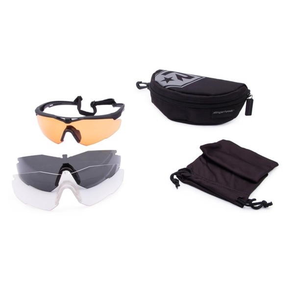 Revision ballistische Schutzbrille STINGERHAWK Deluxe Kit