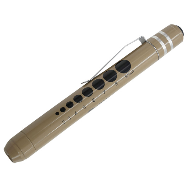 6er-Set LED Diagnostikleuchte – 3 Lumen, Mit Pupillenskala, Clip – Für Ärzte, Pflege & Studenten