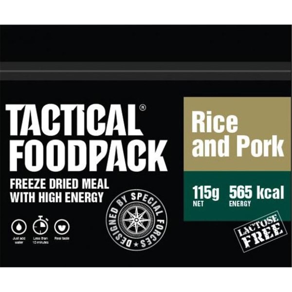 Tactical Foodpack Rice and Pork Reis und Schwein