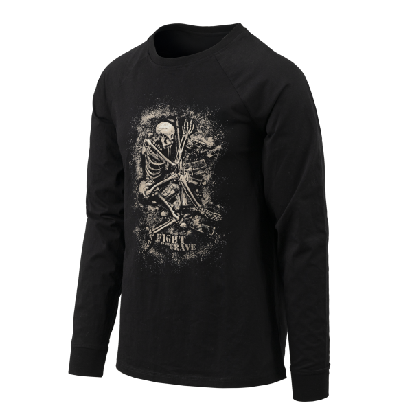 Helikon-Tex Long Sleeve T-Shirt "Fight to the grave"