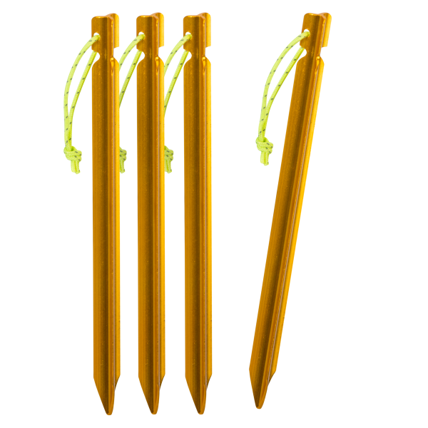 Helikon Tex Tarp Stakes – 4 Aluminium-Heringe für Tarps & Zelte