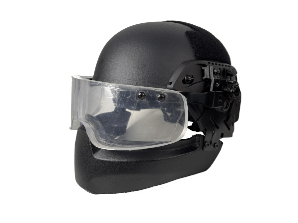 Bundle BPV Gefechtshelm MICH Mandible NIJ 3A+BPV Ballistisches Visier+BPV Mandible Attachment