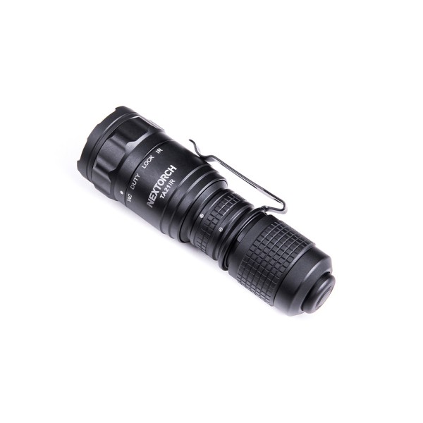 Nextorch TA21 IR kompakte wiederaufladbare Taschenlampe, Weiß- und Infrarotlicht, 1300 Lumen