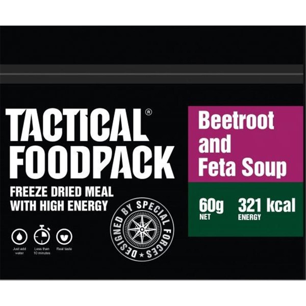 Tactical Foodpack Beetroot and Feta Soup Rote Beete mit Feta