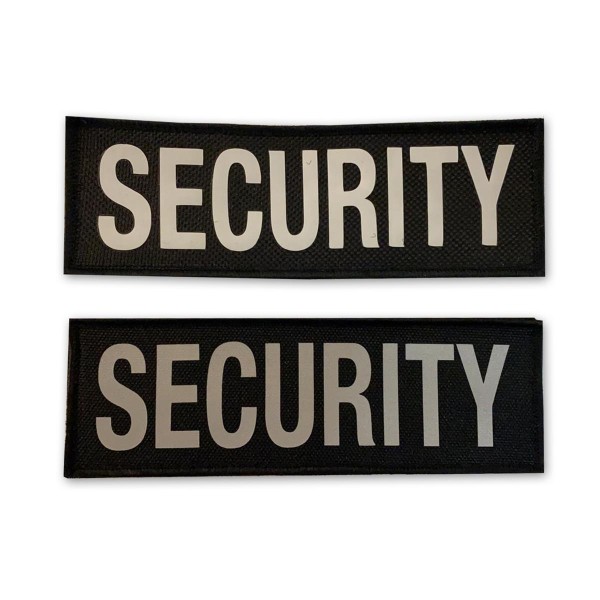 HCIM Patch Klettabzeichen SECURITY - 15 x 5 cm