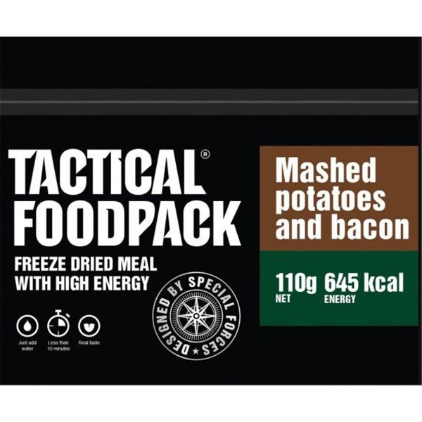 Tactical Foodpack Mashed Potatoes and Bacon Kartoffelpürree mit Speck