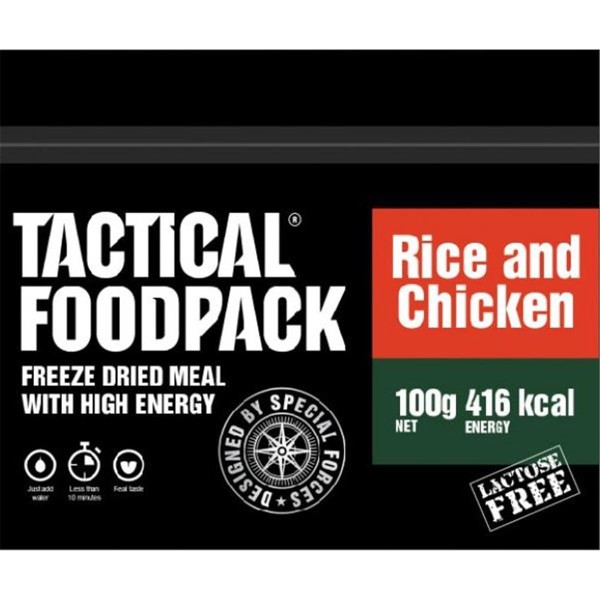 Tactical Foodpack Rice and Chicken Reis und Hühnchen