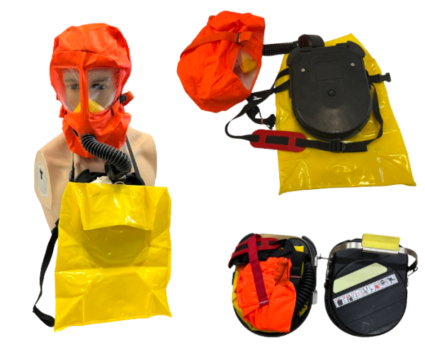 EXDK Forsvaret Dräger Sauerstoffselbstretter aus Armeebeständen - Neu mit OVP