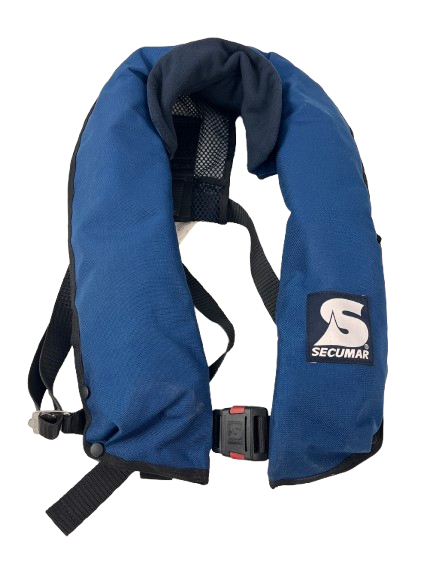 EXBW Secumar Golf 275F Bundeswehr Rettungsweste Schwimmweste Schwimmjoch gebraucht