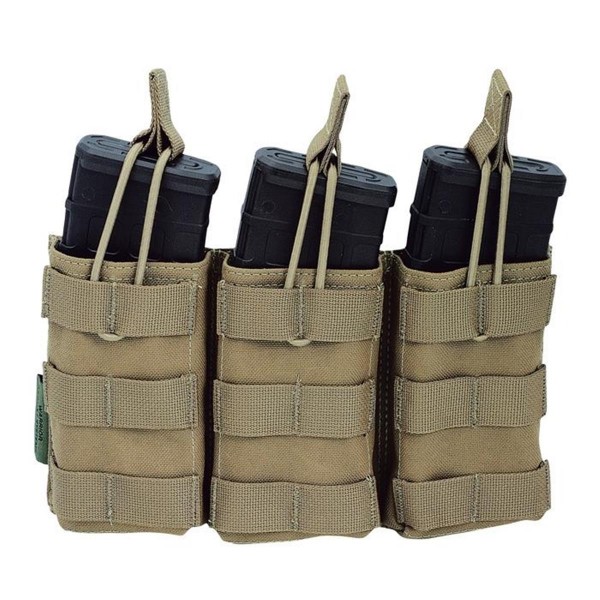 Warrior Assault Systems Triple M4/AR15 Open Mag Pouch