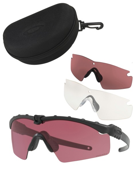 OAKLEY Ballistic M-Frame 3.0 CE 3 Matte Black / Array TR22 + TR45 + Clear EN