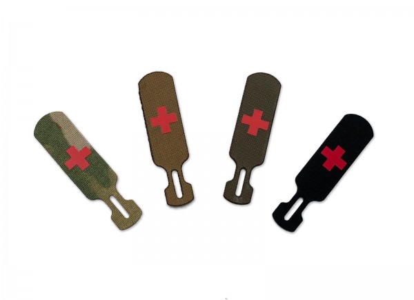Ventum Gear Tacpull Zipper Grip Pull Red Cross Medic