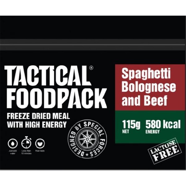 Tactical Foodpack Spaghetti Bolognese and Beef