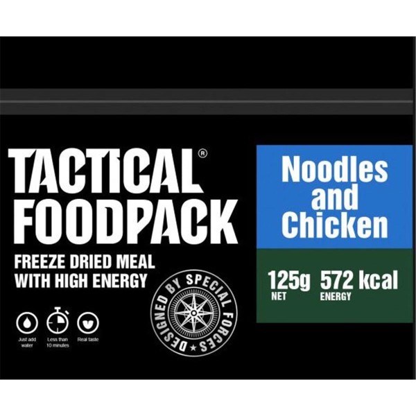 Tactical Foodpack Noodles and Chicken Nudeln mit Hühnchen