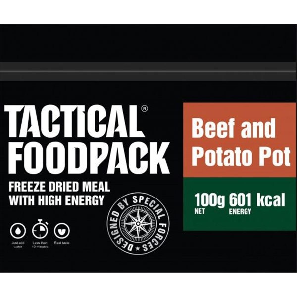 Tactical Foodpack Beef and Potato Pot Gulasch mit Kartoffeln